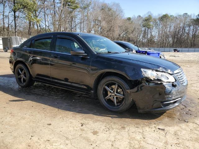 1C3CCBAB0DN642019 - 2013 CHRYSLER 200 LX BLACK photo 4