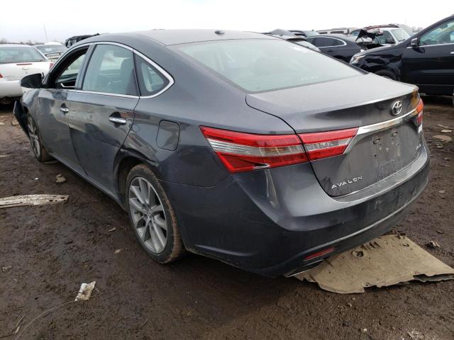 4T1BK1EB6EU121873 - 2014 TOYOTA AVALON BASE GRAY photo 2