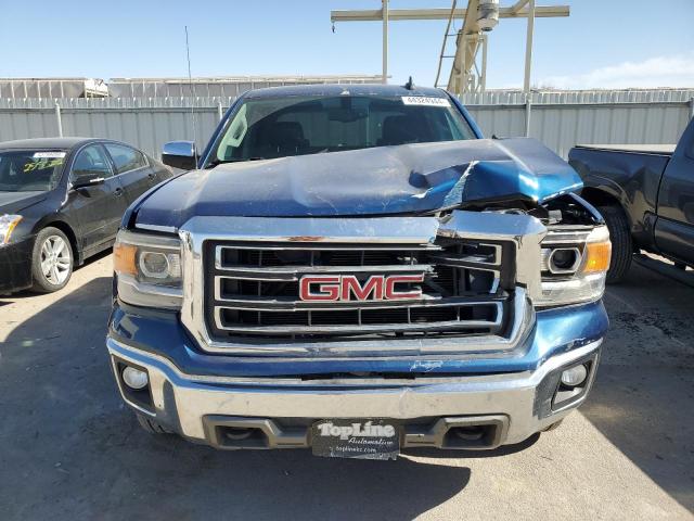 3GTU2VEC8FG180361 - 2015 GMC SIERRA K1500 SLT BLUE photo 5