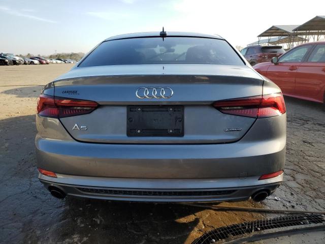 WAUSNAF5XKA008328 - 2019 AUDI A5 PREMIUM GRAY photo 6