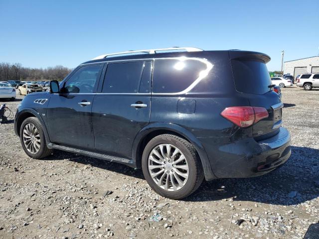 JN8AZ2NF6F9572427 - 2015 INFINITI QX80 BLACK photo 2