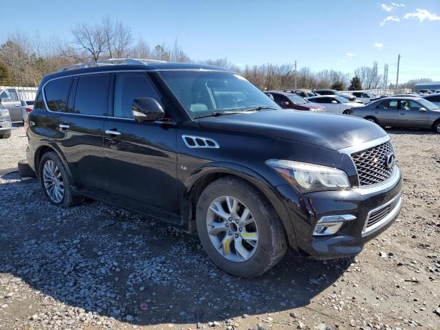 JN8AZ2NF6F9572427 - 2015 INFINITI QX80 BLACK photo 4