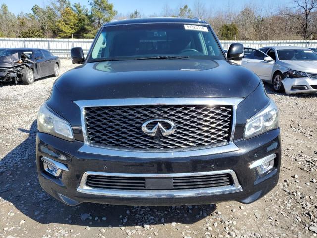 JN8AZ2NF6F9572427 - 2015 INFINITI QX80 BLACK photo 5