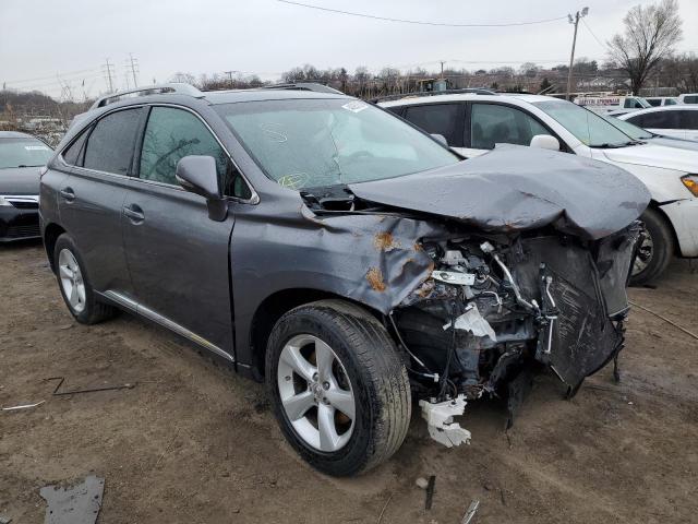 2T2BK1BA4EC229420 - 2014 LEXUS RX 350 BASE GRAY photo 4