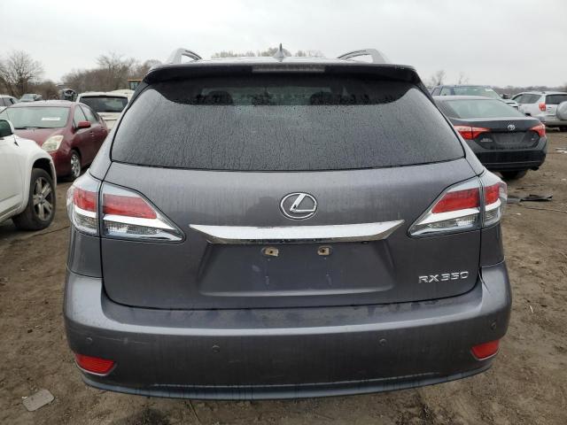 2T2BK1BA4EC229420 - 2014 LEXUS RX 350 BASE GRAY photo 6