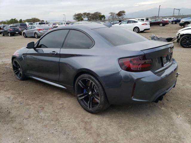 WBS1H9C37HV887837 - 2017 BMW M2 GRAY photo 2