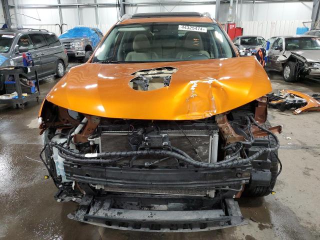 5N1AT2MV7HC806002 - 2017 NISSAN ROGUE SV ORANGE photo 5