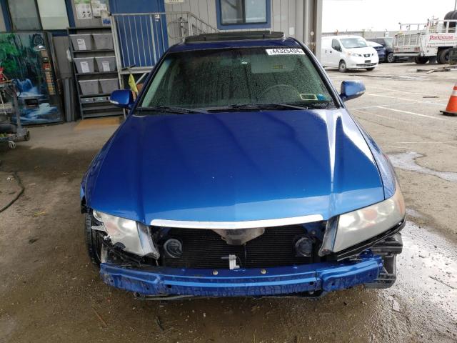 JH4CL968X4C004355 - 2004 ACURA TSX BLUE photo 5