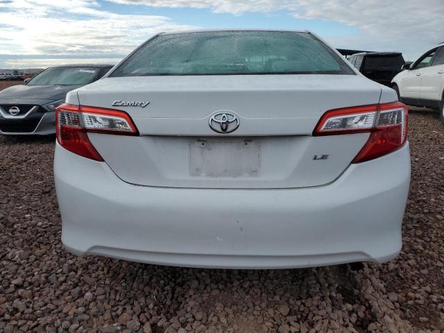 4T4BF1FKXCR200887 - 2012 TOYOTA CAMRY BASE WHITE photo 6