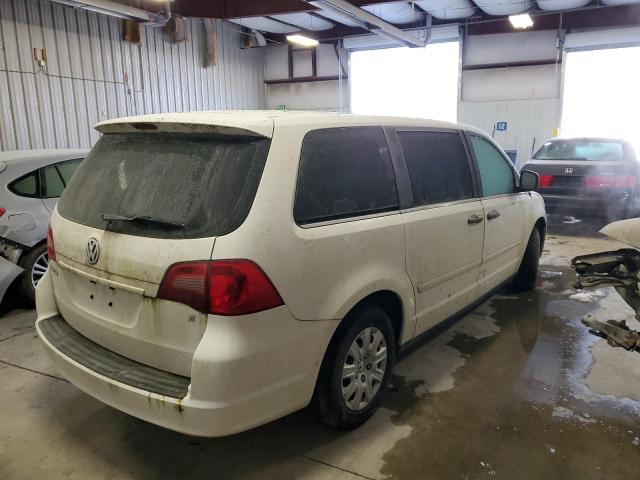 2V4RW4D16AR190383 - 2010 VOLKSWAGEN ROUTAN S WHITE photo 3