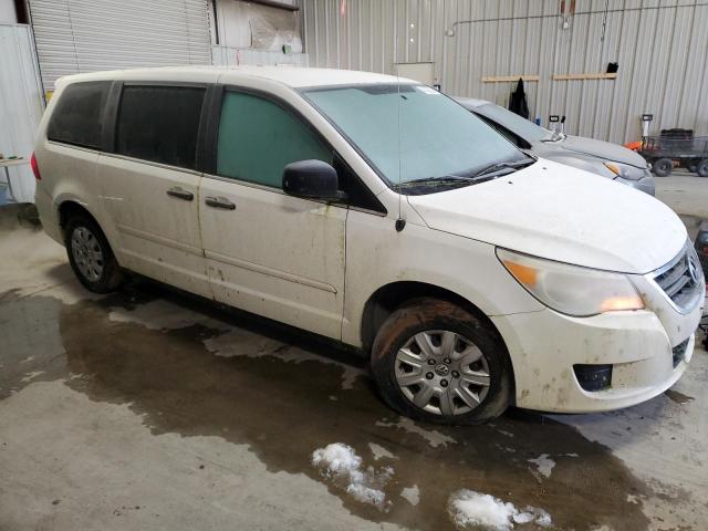 2V4RW4D16AR190383 - 2010 VOLKSWAGEN ROUTAN S WHITE photo 4