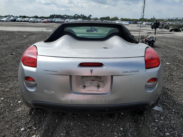 1G2MB33B66Y106753 - 2006 PONTIAC SOLSTICE SILVER photo 6