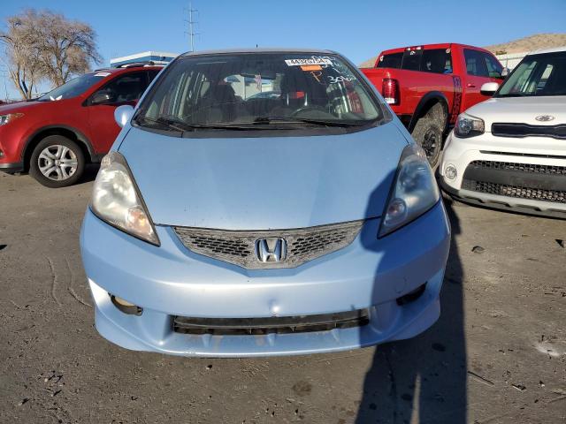 JHMGE8H43AC033062 - 2010 HONDA FIT SPORT BLUE photo 5