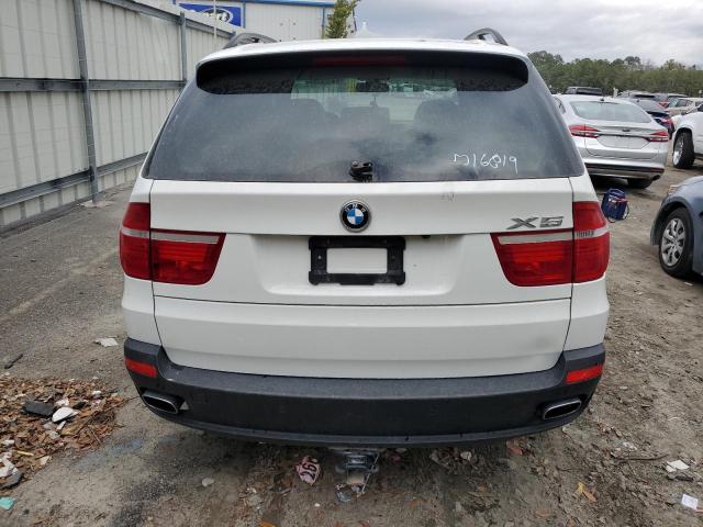 5UXFE83518LZ36221 - 2008 BMW X5 4.8I WHITE photo 6