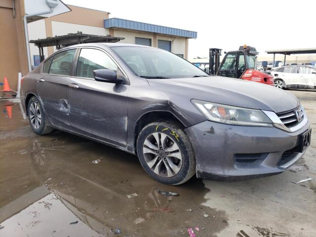 1HGCR2F32FA240624 - 2015 HONDA ACCORD LX GRAY photo 4