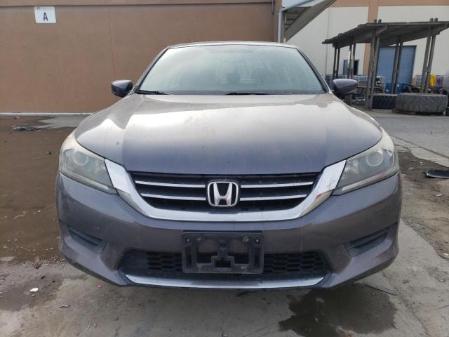 1HGCR2F32FA240624 - 2015 HONDA ACCORD LX GRAY photo 5