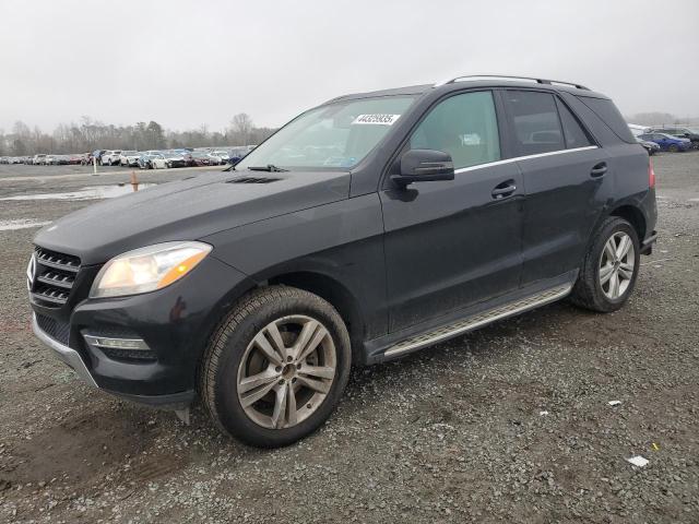 4JGDA5HB4EA324681 - 2014 MERCEDES-BENZ ML 350 4MATIC BLACK photo 1