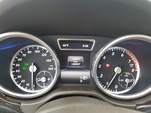 4JGDA5HB4EA324681 - 2014 MERCEDES-BENZ ML 350 4MATIC BLACK photo 9