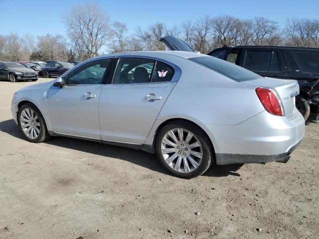 1LNHL9FT4BG615351 - 2011 LINCOLN MKS SILVER photo 2