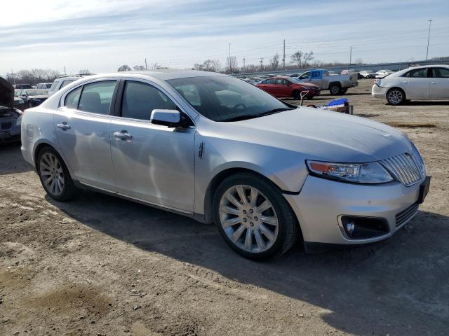 1LNHL9FT4BG615351 - 2011 LINCOLN MKS SILVER photo 4