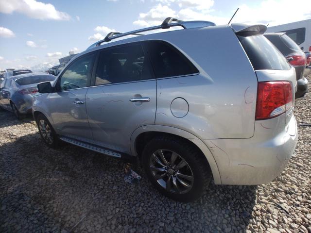 5XYKWDA24DG381379 - 2013 KIA SORENTO SX SILVER photo 2