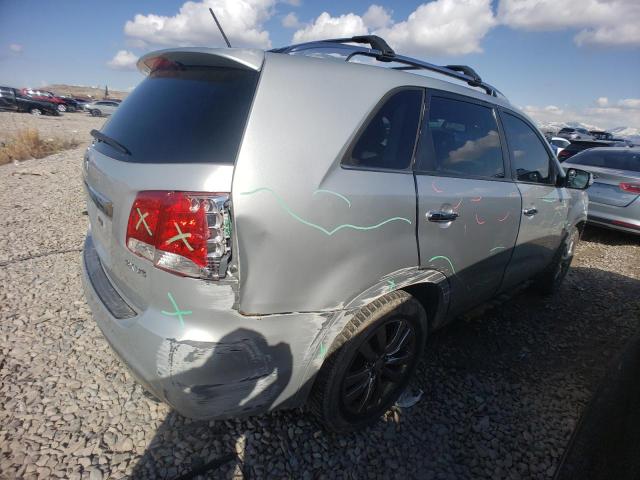 5XYKWDA24DG381379 - 2013 KIA SORENTO SX SILVER photo 3