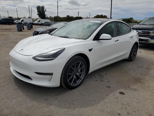 5YJ3E1EA0PF407396 - 2023 TESLA MODEL 3 თეთრი ფოტო 1