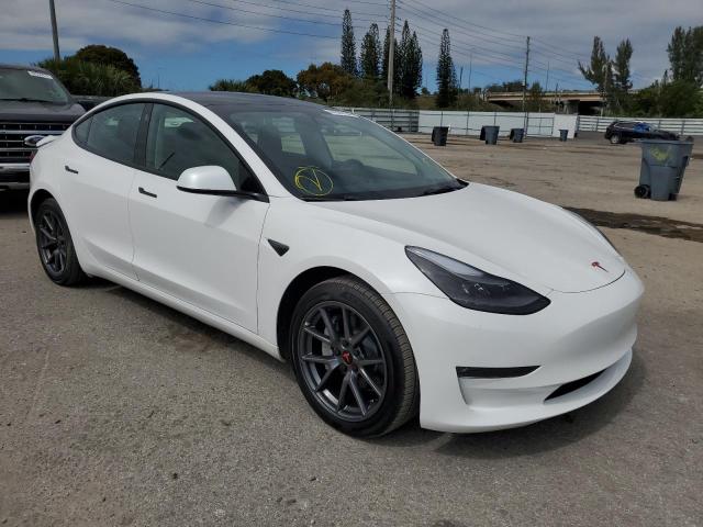 5YJ3E1EA0PF407396 - 2023 TESLA MODEL 3 თეთრი ფოტო 4