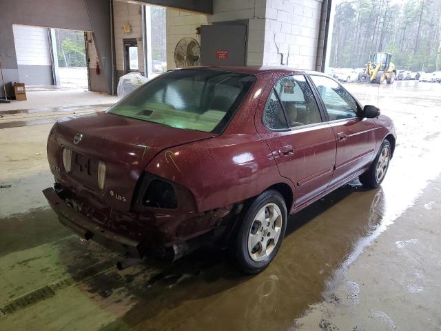 3N1CB51D14L861494 - 2004 NISSAN SENTRA 1.8 BURGUNDY photo 3