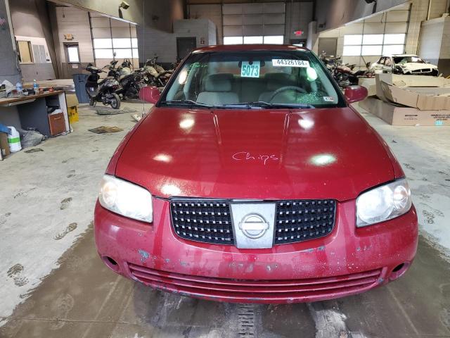 3N1CB51D14L861494 - 2004 NISSAN SENTRA 1.8 BURGUNDY photo 5