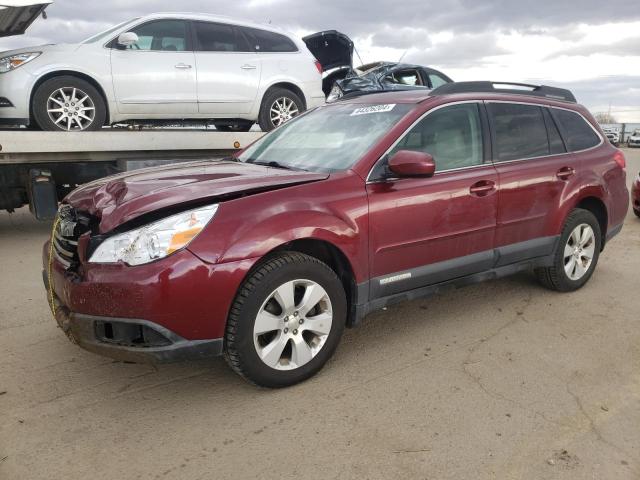 4S4BRCJC9B3386813 - 2011 SUBARU OUTBACK 2.5I LIMITED MAROON photo 1