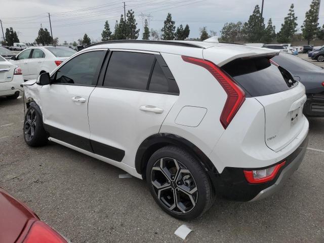 KNDCR3LE8P5076087 - 2023 KIA NIRO EX WHITE photo 2