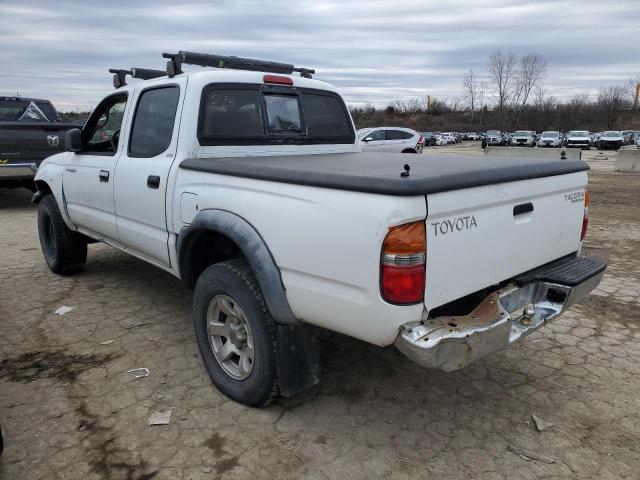 5TEGM92N62Z007490 - 2002 TOYOTA TACOMA DOUBLE CAB PRERUNNER WHITE photo 2