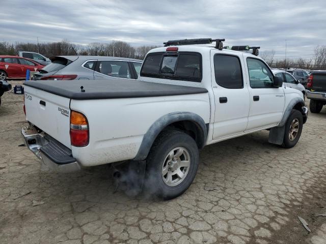 5TEGM92N62Z007490 - 2002 TOYOTA TACOMA DOUBLE CAB PRERUNNER WHITE photo 3