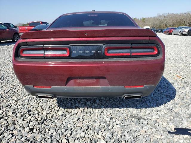 2C3CDZJG3MH610062 - 2021 DODGE CHALLENGER GT MAROON photo 6