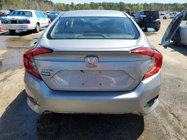 2HGFC2F59JH516890 - 2018 HONDA CIVIC LX SILVER photo 6