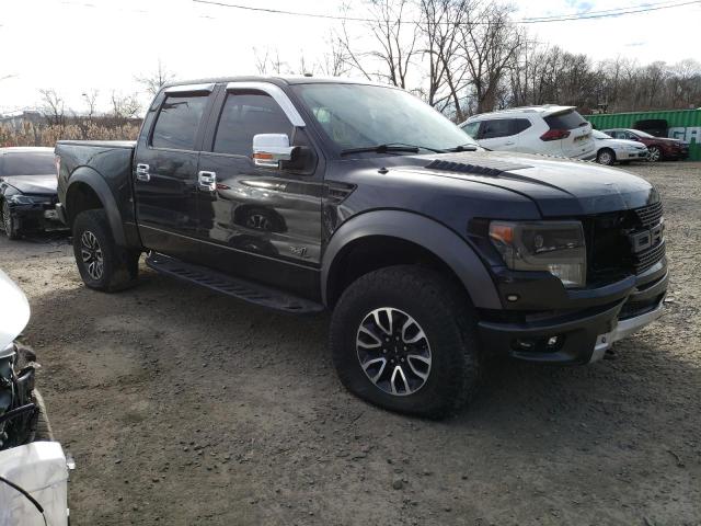 1FTFW1R69EFD04678 - 2014 FORD F150 SVT RAPTOR BLACK photo 4