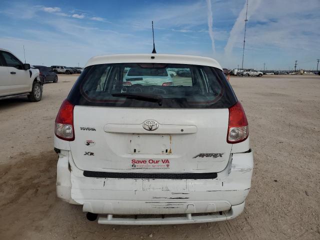 2T1KR32E23C073941 - 2003 TOYOTA COROLLA MA XR WHITE photo 6