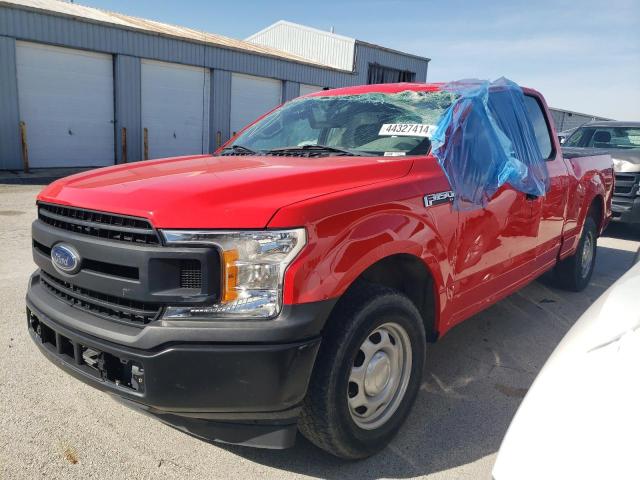 1FTEX1C40LFC73916 - 2020 FORD F150 SUPER CAB RED photo 1