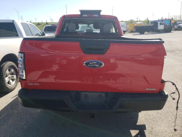 1FTEX1C40LFC73916 - 2020 FORD F150 SUPER CAB RED photo 6