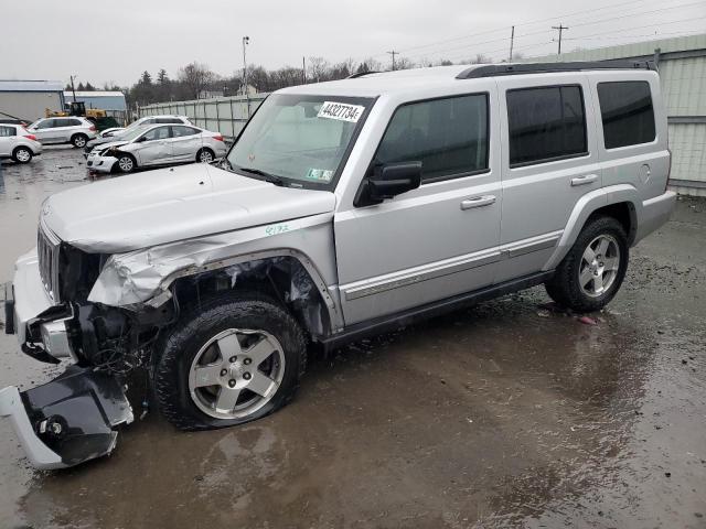 1J4RG4GK1AC159122 - 2010 JEEP COMMANDER SPORT SILVER photo 1