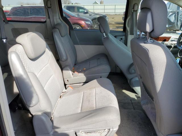 2A4RR5D11AR428593 - 2010 CHRYSLER TOWN & COU TOURING წითელი ფოტო 11