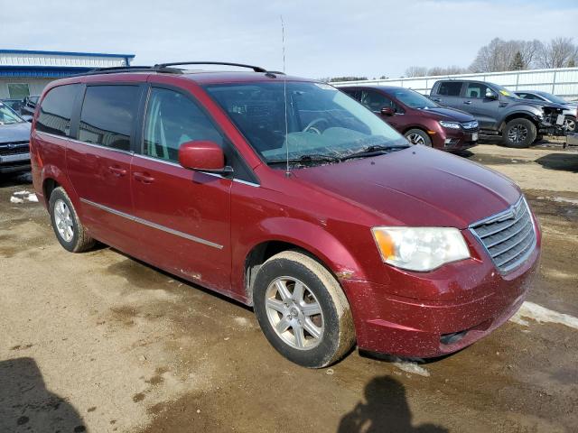 2A4RR5D11AR428593 - 2010 CHRYSLER TOWN & COU TOURING წითელი ფოტო 4