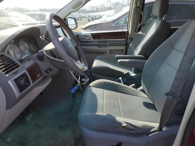 2A4RR5D11AR428593 - 2010 CHRYSLER TOWN & COU TOURING წითელი ფოტო 7