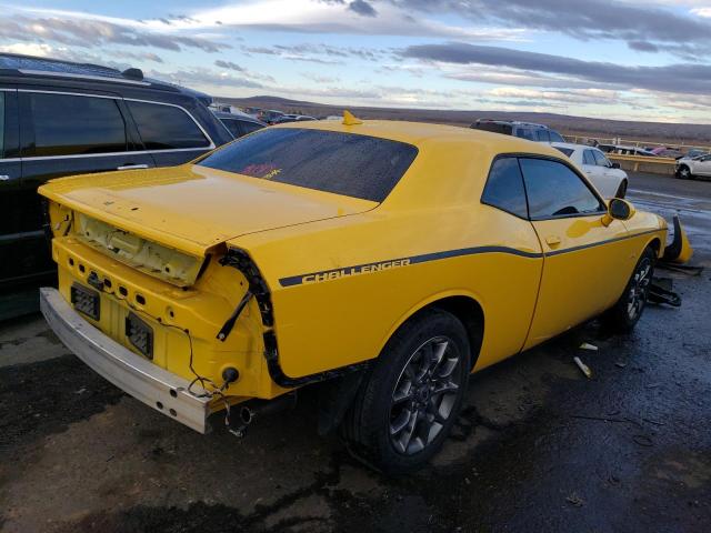 2C3CDZGG4HH641222 - 2017 DODGE CHALLENGER GT YELLOW photo 3