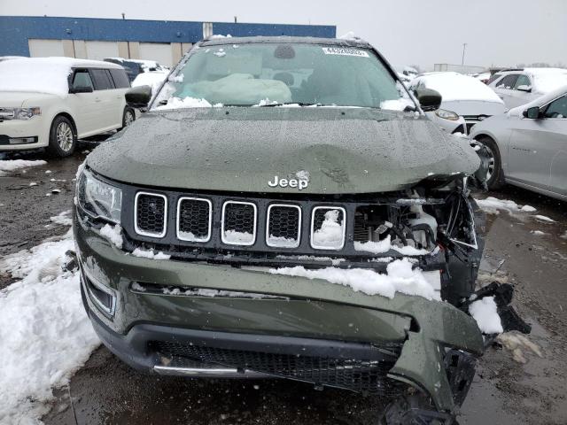 3C4NJCCB6KT802477 - 2019 JEEP COMPASS LIMITED GREEN photo 5