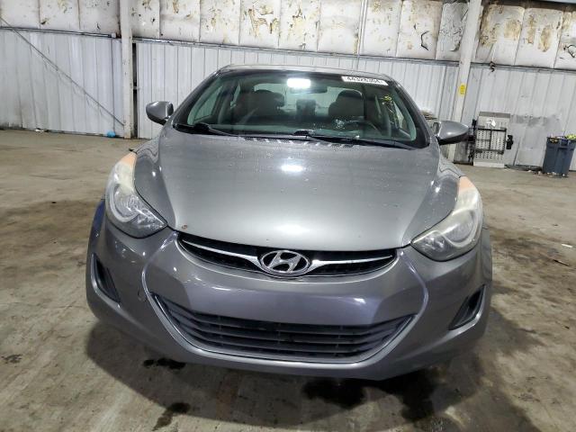 5NPDH4AE3DH295695 - 2013 HYUNDAI ELANTRA GLS GRAY photo 5