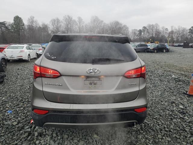 5XYZU3LBXGG319582 - 2016 HYUNDAI SANTA FE S GRAY photo 6