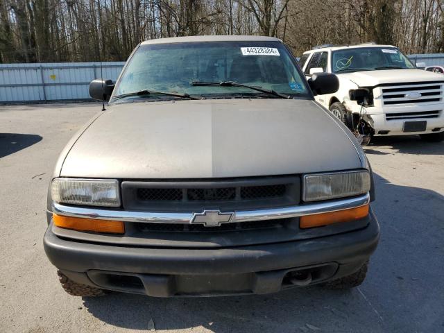 1GCCT19W9Y8133287 - 2000 CHEVROLET S TRUCK S10 BEIGE photo 5