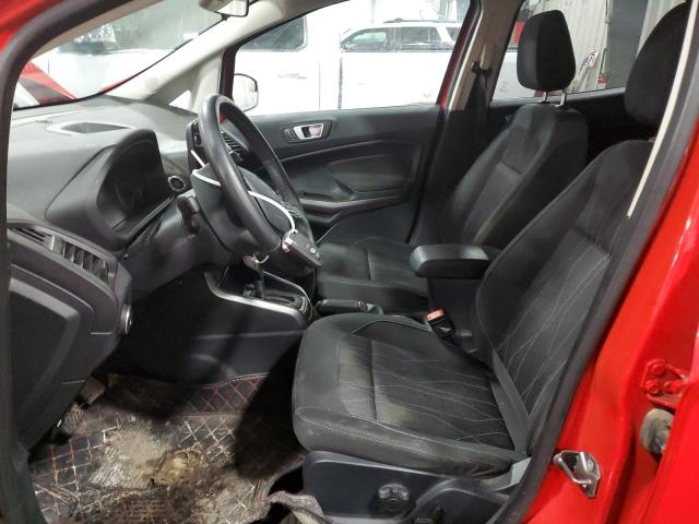 MAJ3P1TE6JC222389 - 2018 FORD ECOSPORT SE წითელი ფოტო 7